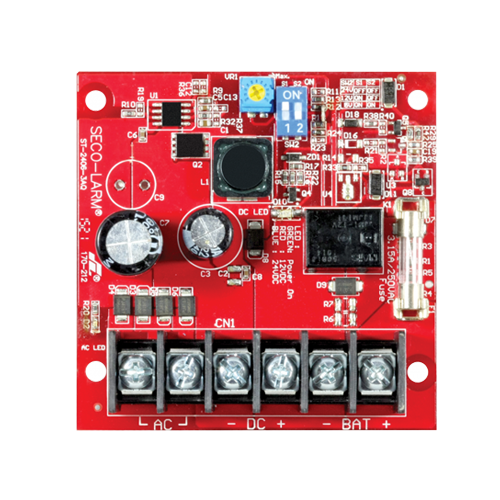Fuente 6VDC, 12VDC ó 24VDC@2.5A Seco-Larm (ST-2406-3AQ)
